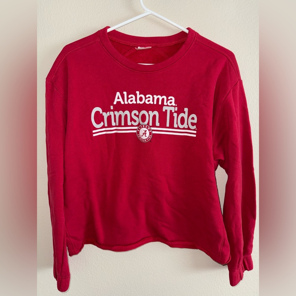 Rivalry‎ Threads 91 Alabama Crimson Tide Women’s Red Crewneck Sweatshirt Large